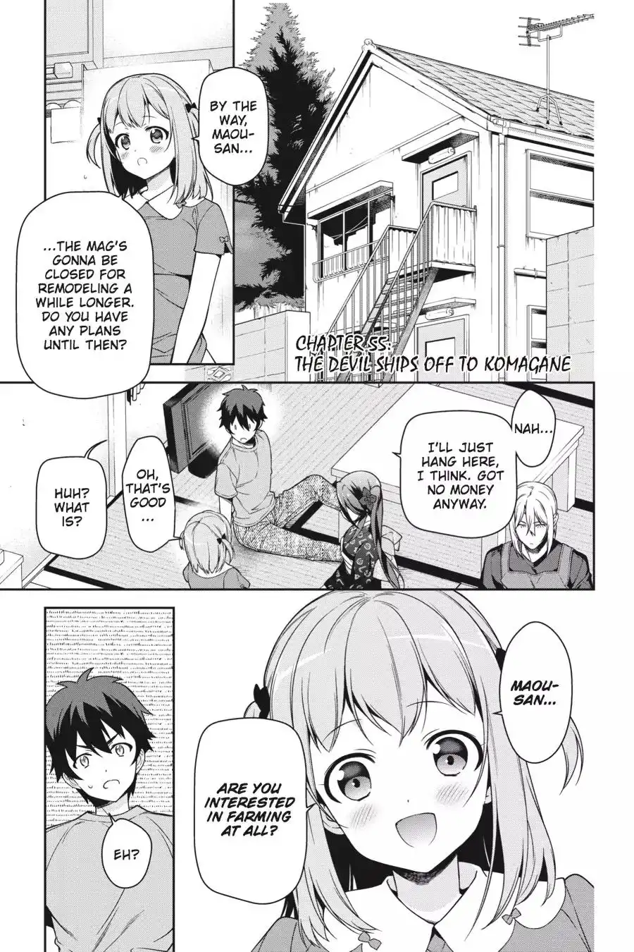 Hataraku Maousama! Chapter 55 4